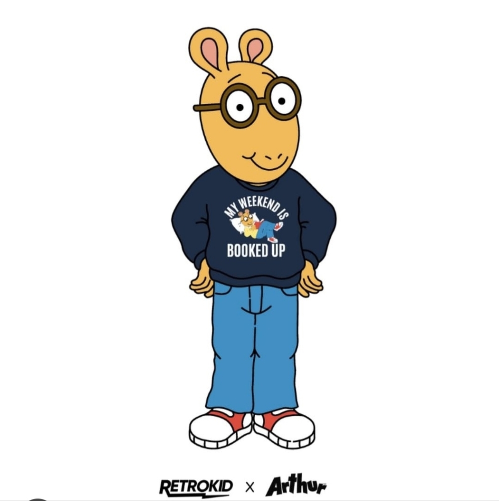 Arthur Graphic Tee - My Weekend is Booked Up - Picture 3 of 4